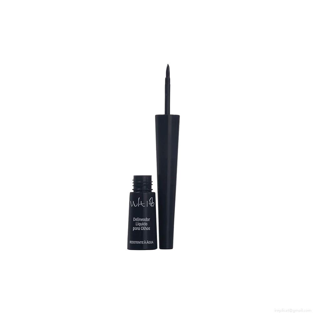Delineador Líquido Matte À Prova D'Água Vult Preto 2,5 ml Delineador Líquido Matte À Prova D'Água Vult Preto 2,5 ml